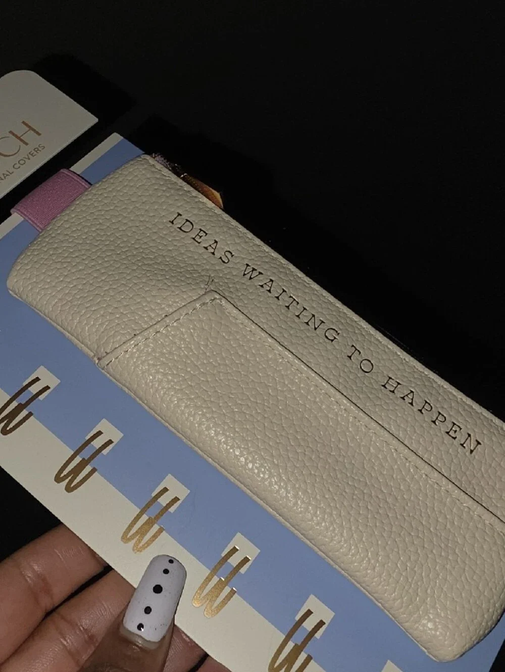 Pen Pouch Attach To Most Journal Covers